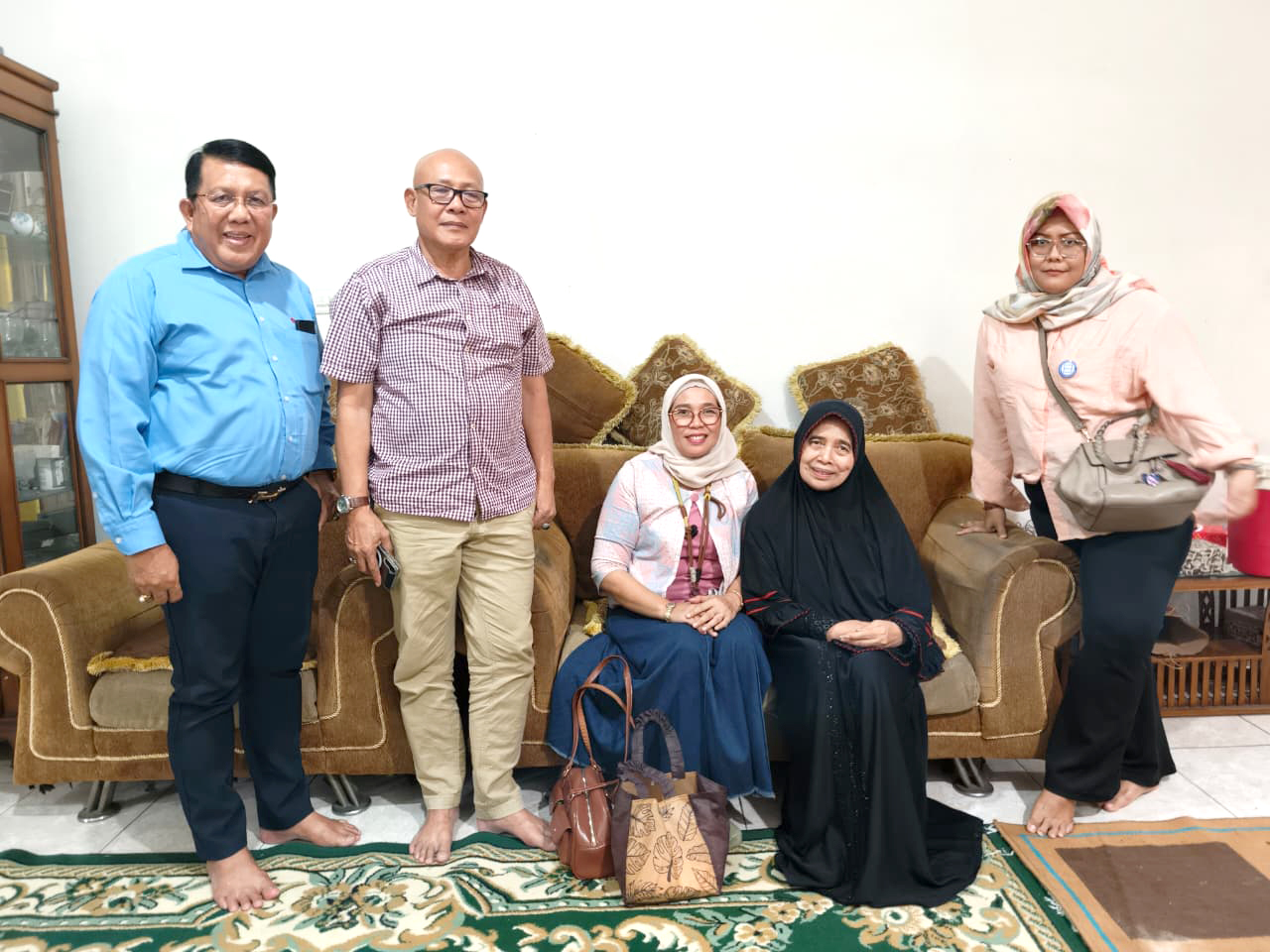 Melayat dirumah Almarhum, Bapak H. Asbi Amili, Pasar Minggu - Jakarta Selatan